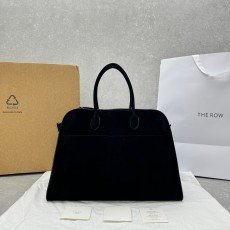더로우 마고 17 라지 스웨이드 토트백