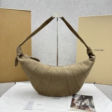 르메르 캔버스 크루아상 호보백 라지