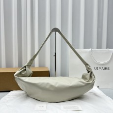 르메르 페이퍼 카프스킨 크루아상 호보백 라지
