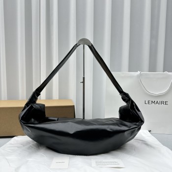 르메르 페이퍼 카프스킨 크루아상 호보백 라지