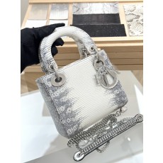 디올 17cm 리자드 히말라야 토트백